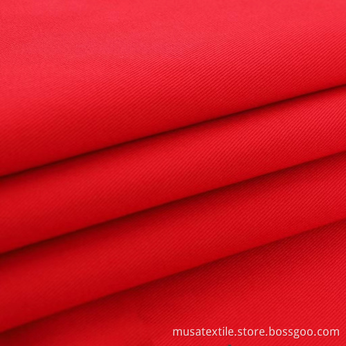Stretch Cotton Twill Suit Fabric